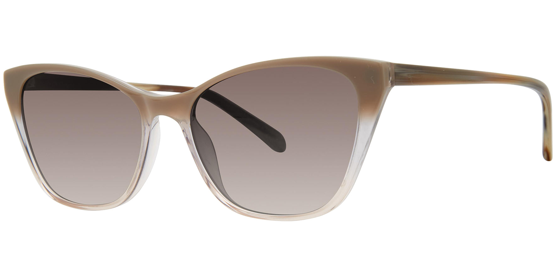 Vera Wang Two-Tone Rimmed Cat Eye w/ Gradient Lens