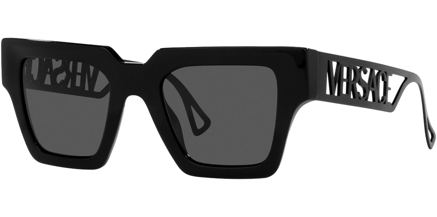 Versace Black Geometric Square - Eyedictive