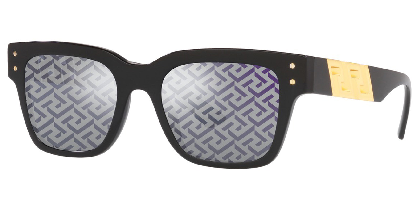 Versace Black Square w/ Monogram Lens - Eyedictive