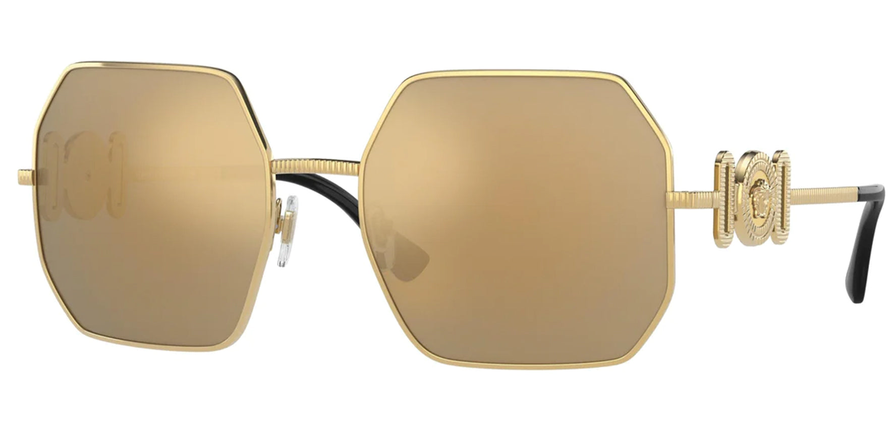 Versace Gold-Tone Geometric Butterfly - Eyedictive