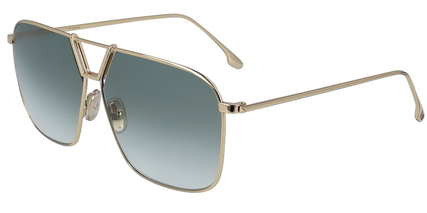 Victoria Beckham Geometric Navigator w/ Zeiss Gradient Lens - Eyedictive