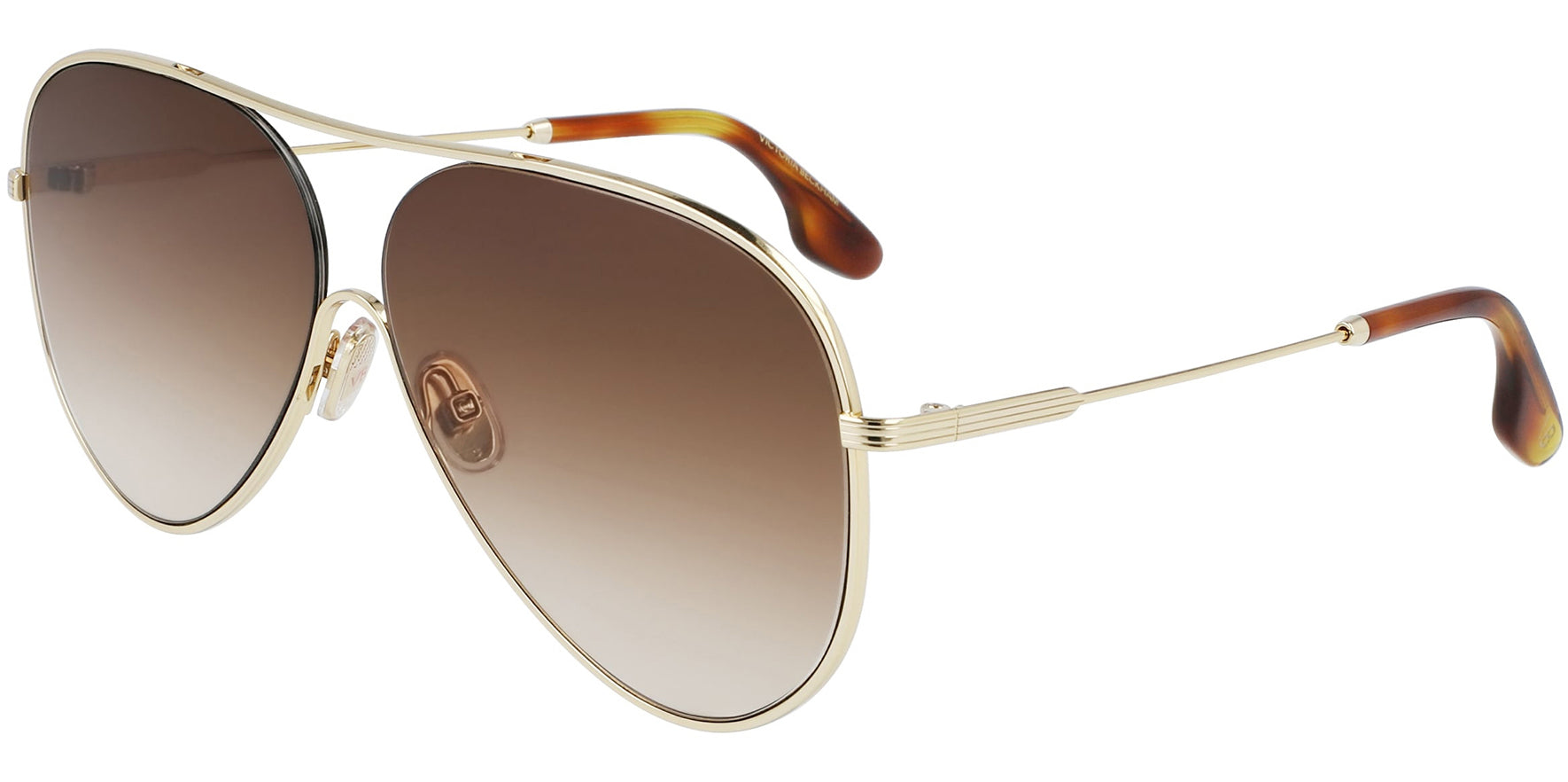 Victoria Beckham Oversize Aviator w/ Gradient Lens - Eyedictive