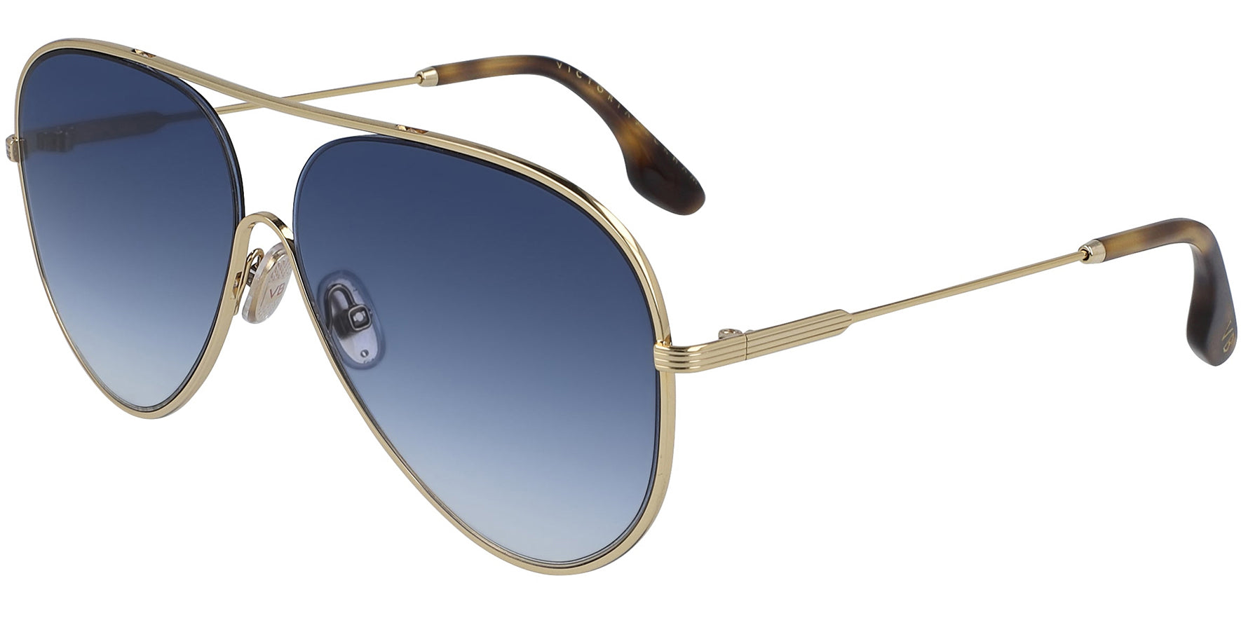 Victoria Beckham Oversize Aviator w/ Gradient Lens - Eyedictive