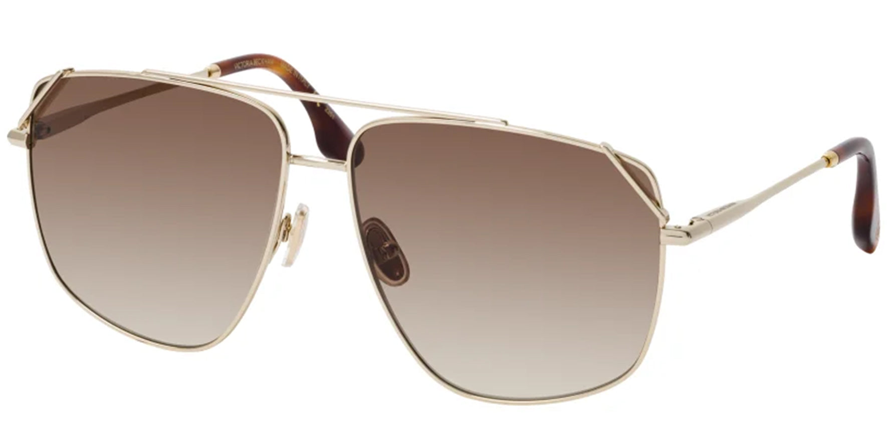 Victoria Beckham Oversized Geometric Navigator w/ Gradient Lens - Eyedictive