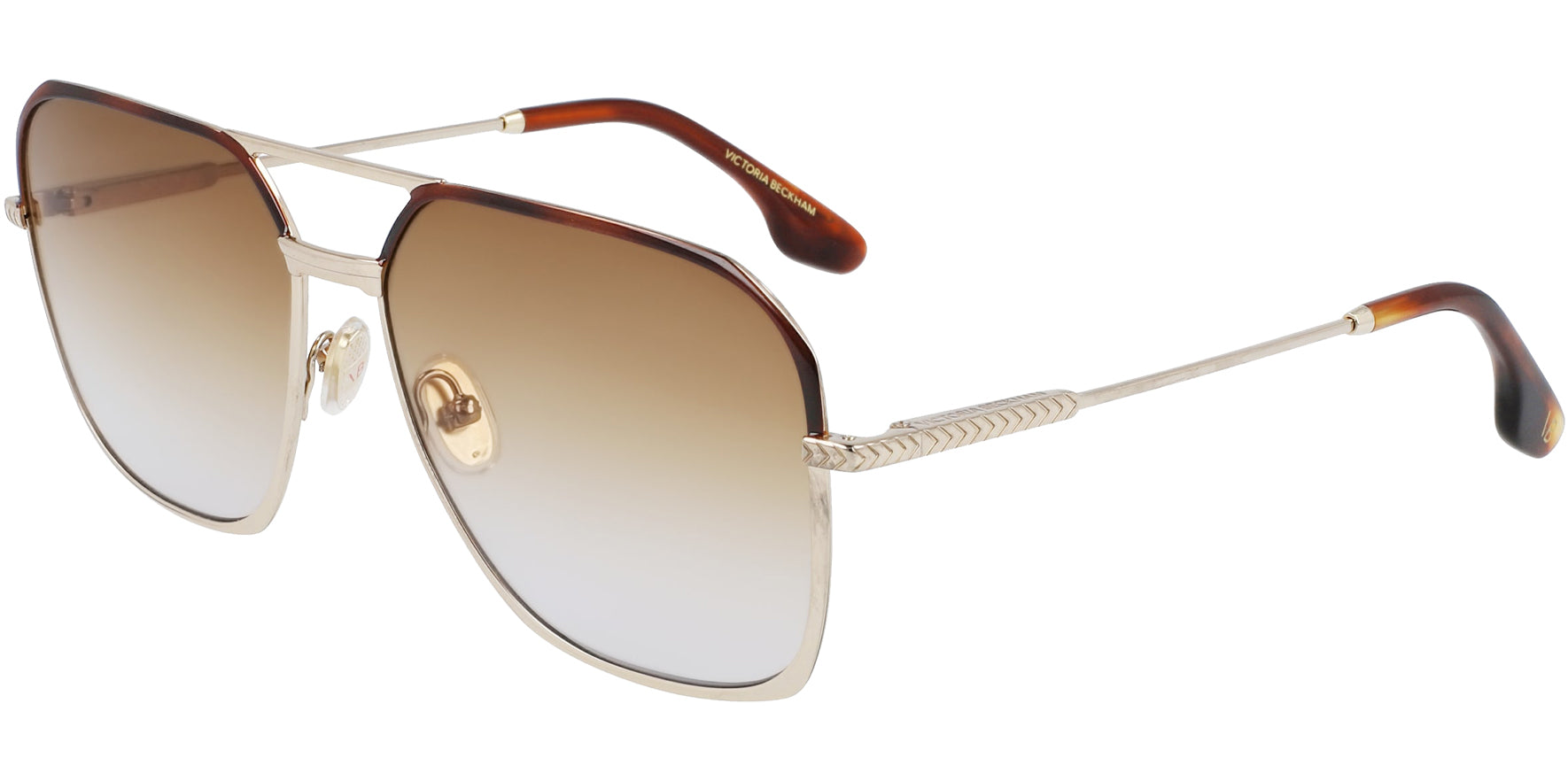 Victoria Beckham Oversize Navigator w/ Gradient Lens - Eyedictive