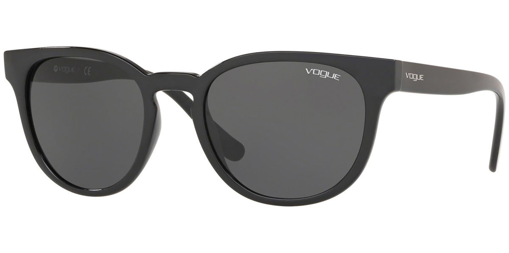 Vogue Black Rounded Cat-Eye - Eyedictive