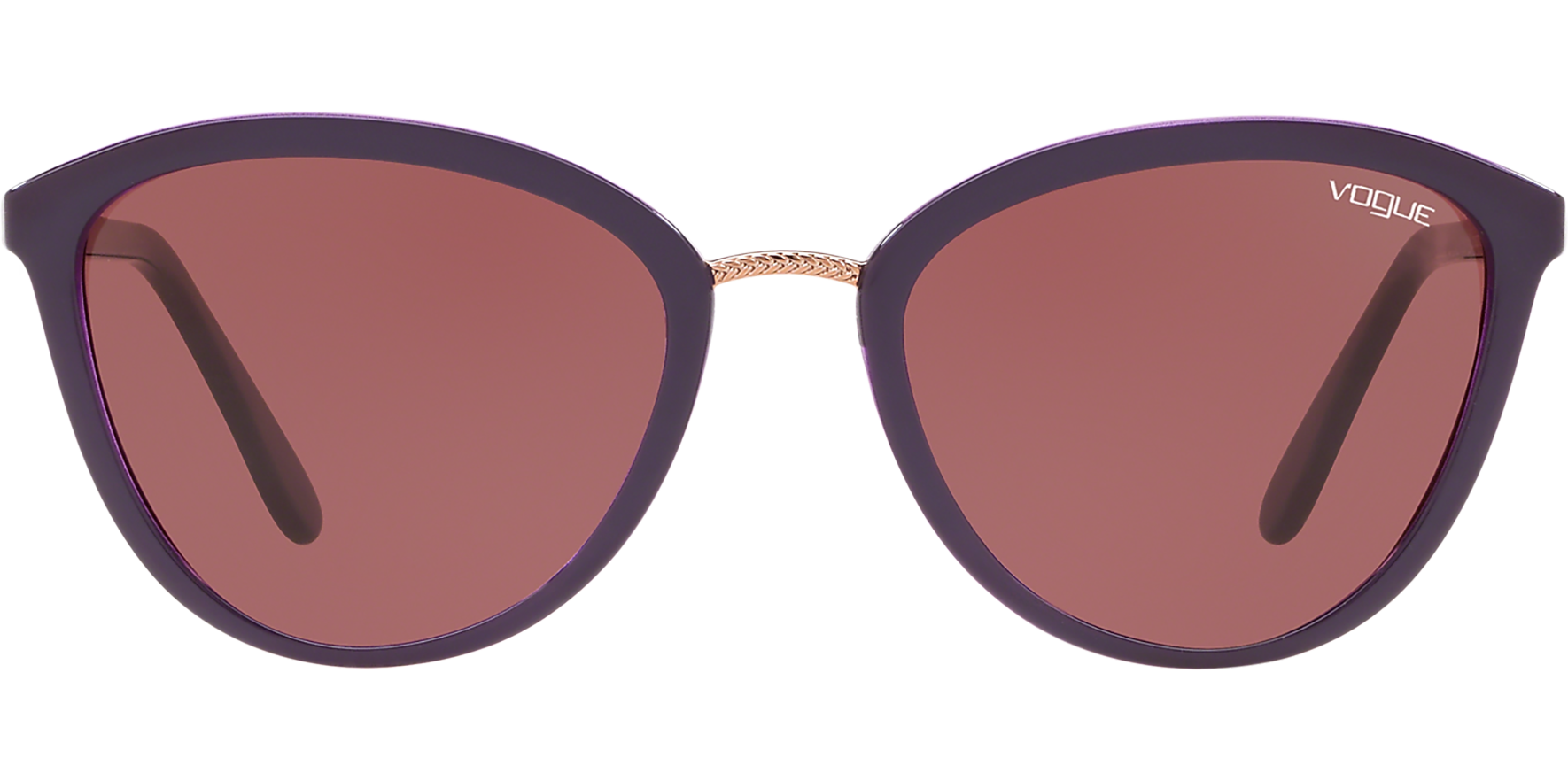 Vogue Violet Round Cat Eye - Eyedictive