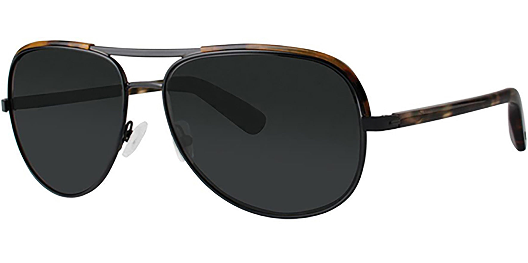 Zac Posen Theo Tokyo Tortoise Double Bridge Pilot - Eyedictive