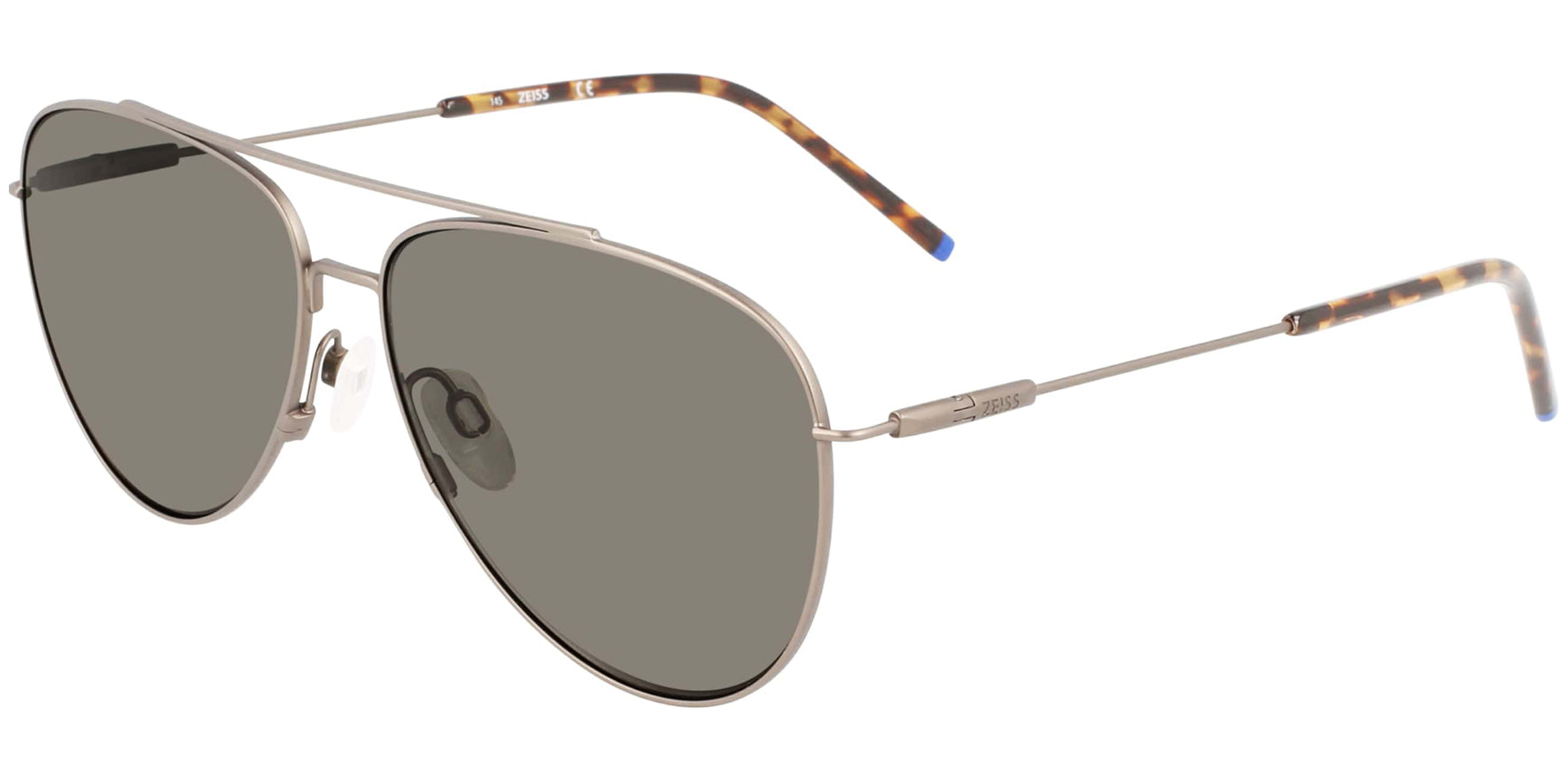 Zeiss Polarized Titanium Slim Aviator - Eyedictive