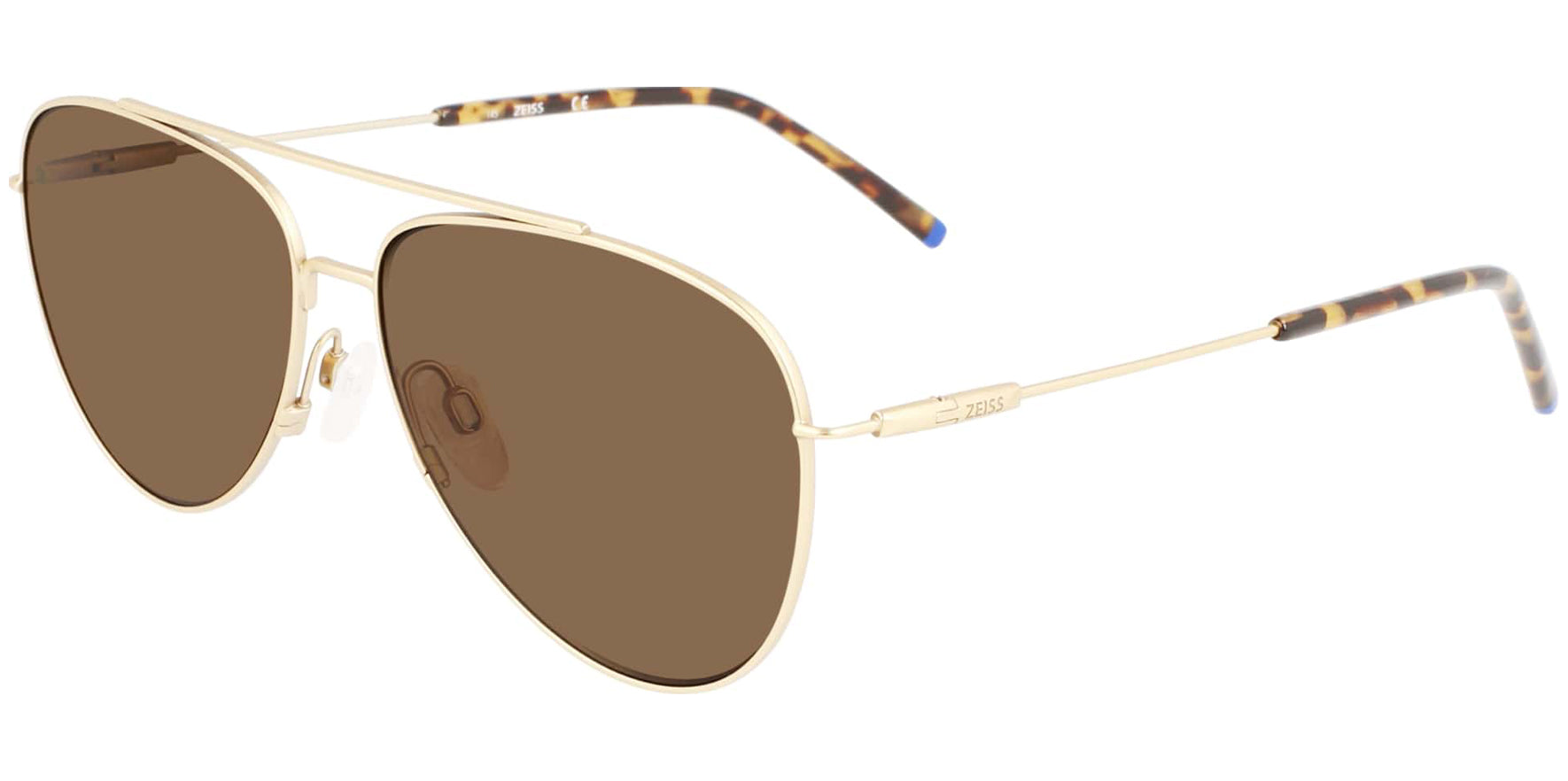 Zeiss Polarized Titanium Slim Aviator - Eyedictive