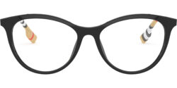 Burberry Aiden Black Cat Eye Eyeglass Frames