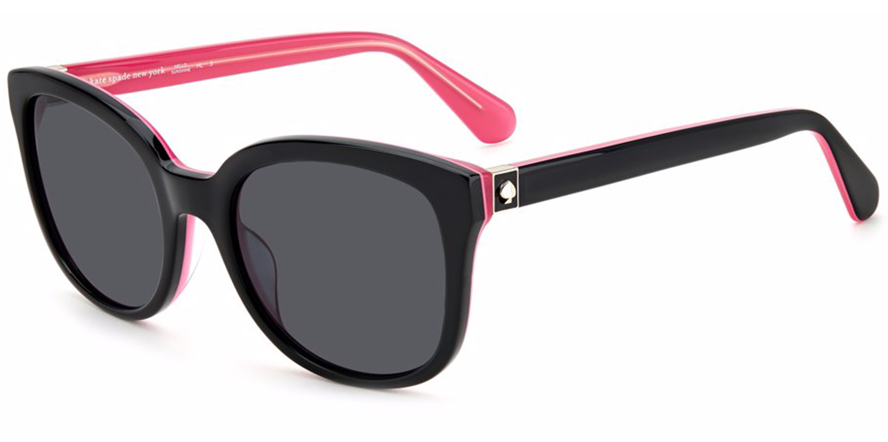 Kate Spade Gwenith Black/Pink Soft Square Classic – Eyedictive