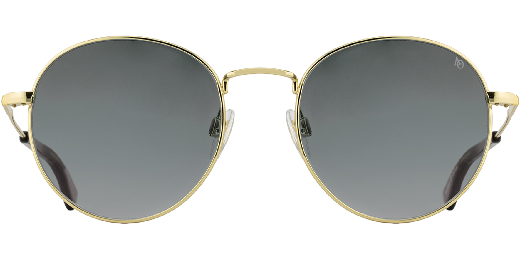 American Optical Gold-Tone Vintage Style Round