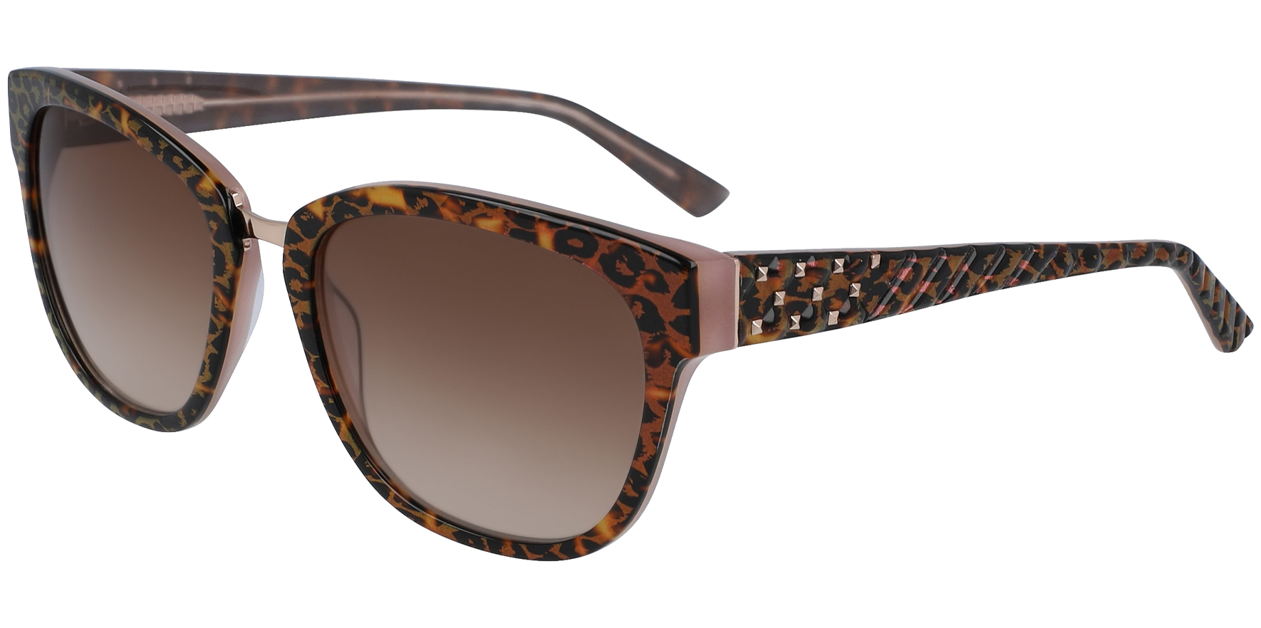 Bebe Animal Print Soft Square w/ Gradient Lens – Eyedictive