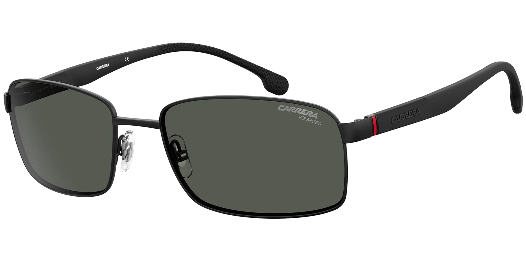 Carrera Polarized Rectangle w/ Memory Metal Temples