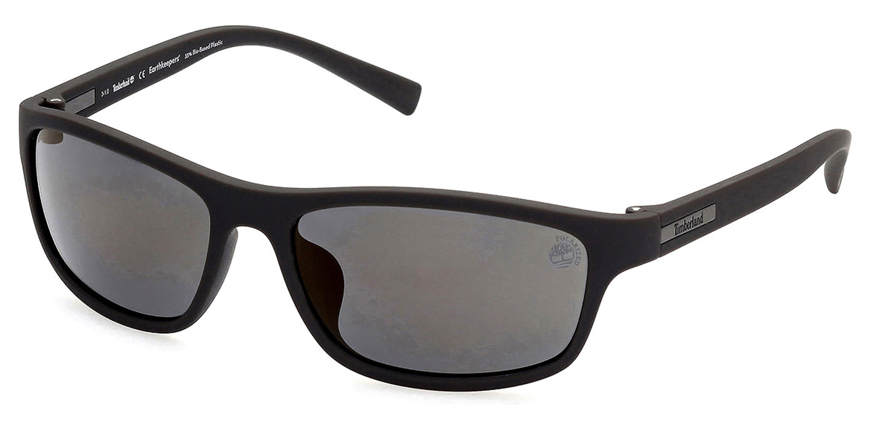 Timberland Polarized Rectangular Sport Wrap