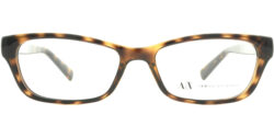 Armani Exchange Tortoise Rectangular Eyeglass Frames