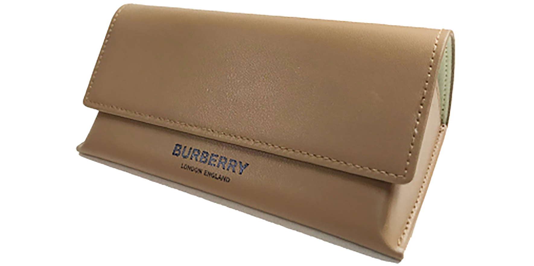 Burberry Blue Flat Top Shield