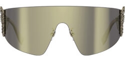 Fendi Rimless Shield Wrap w/ Mirror Lens