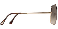Tom Ford Ronnie Oversize Aviator w/ Gradient Lens