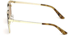 Guess Gold-Tone Browline w/ Gradient Lens