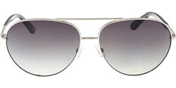 Juicy Couture Silver Aviator w/ Gradient Lens
