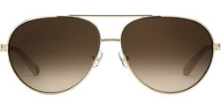 Juicy Couture Gold-Tone Aviator w/ Gradient Lens