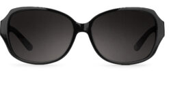 Juicy Couture Polarized Black Butterfly