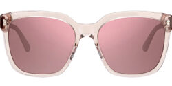 Juicy Couture Pink Oversize Square w/ Mirror Lens