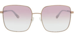 Juicy Couture Red Gold-Tone Square w/ Gradient Lens