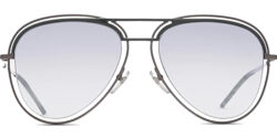 Marc Jacobs Classic Aviator w/ Silver Flash Lens