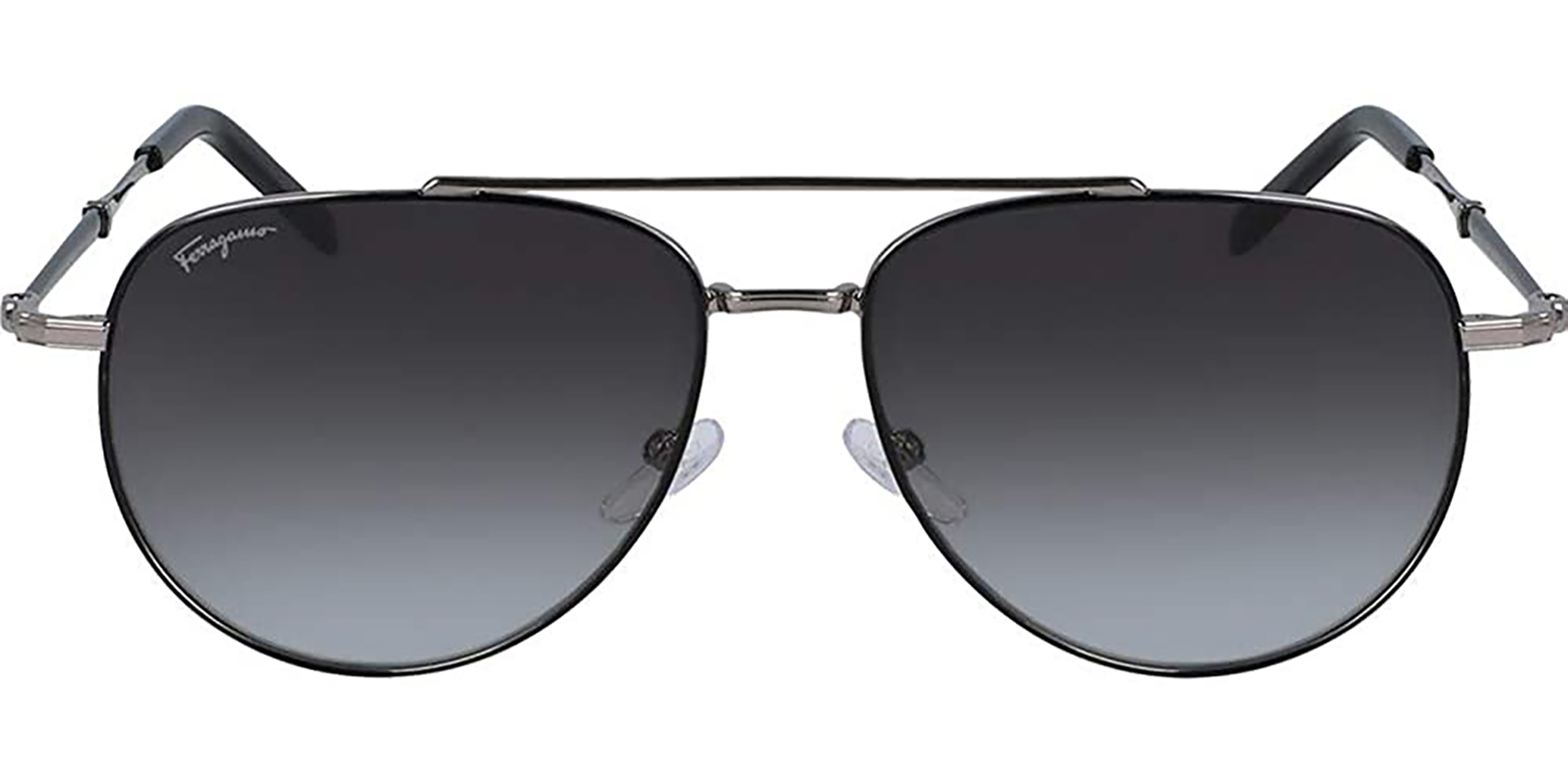 Salvatore Ferragamo Aviator w/ Gradient Lens